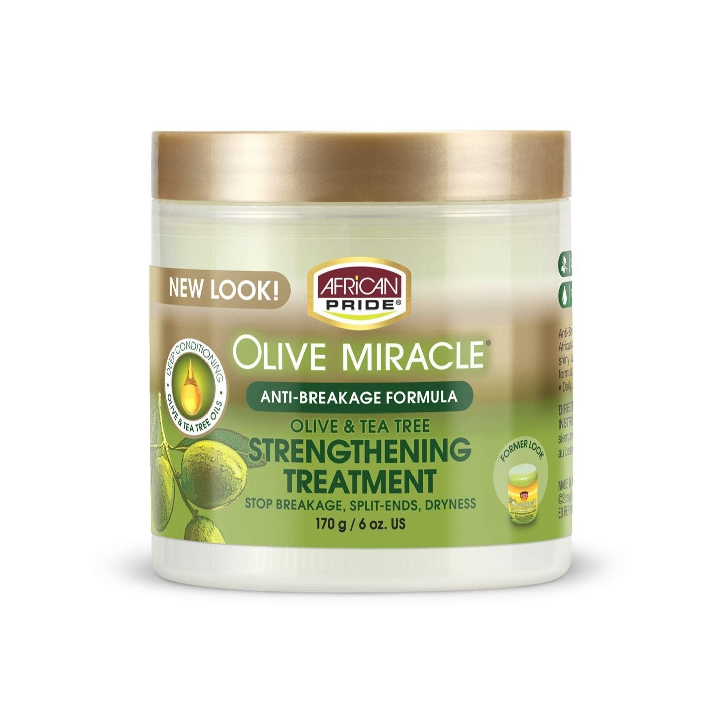 African Pride Olive Miracle Anti-Breakage Creme  6oz
