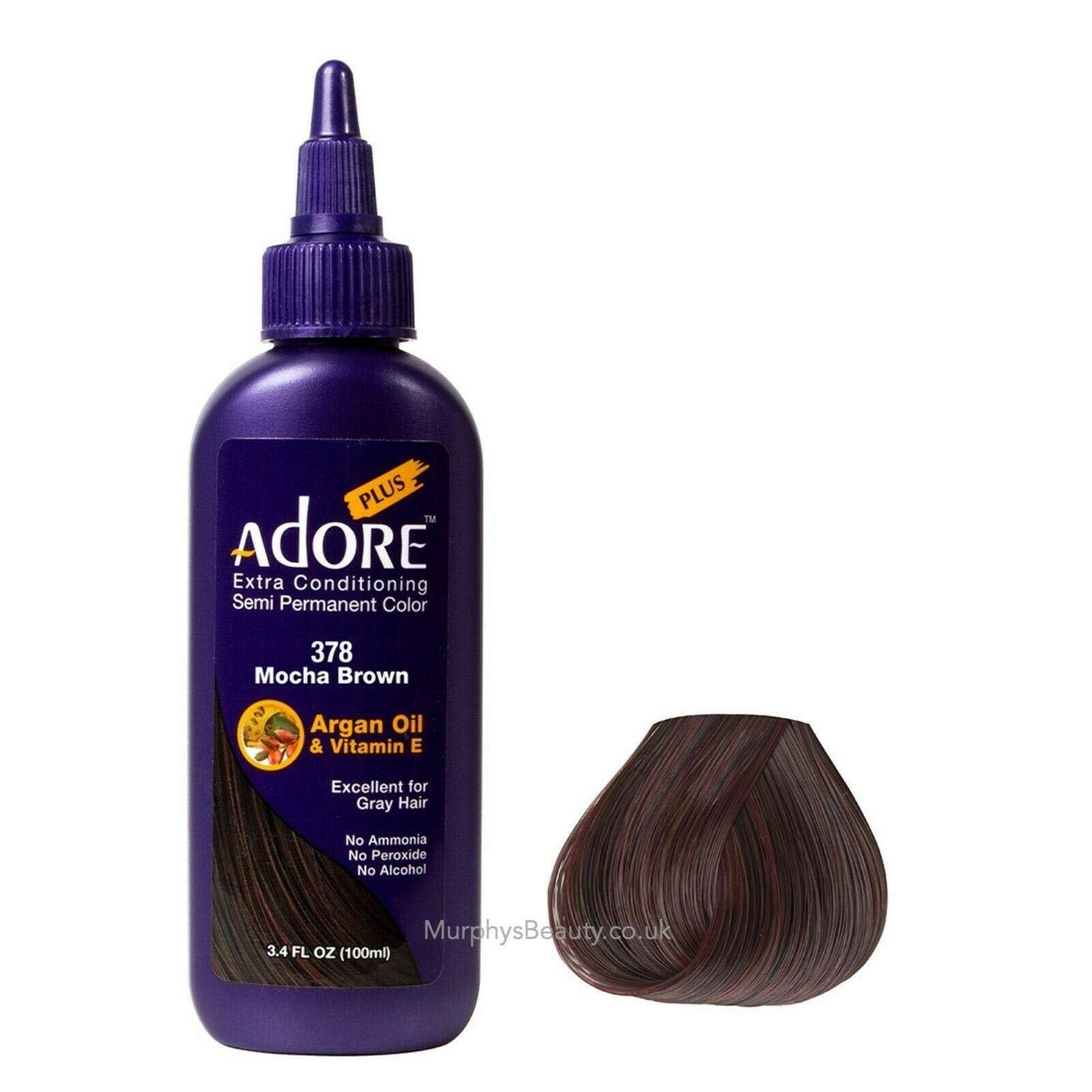 Adore Plus Extra Conditioning Hair Semi-Permanent Color 3.4oz