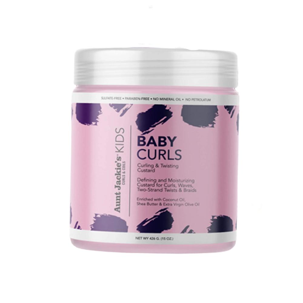 Aunt Jackie's Girls Baby Girl Curls Curling & Twisting Custard 15oz