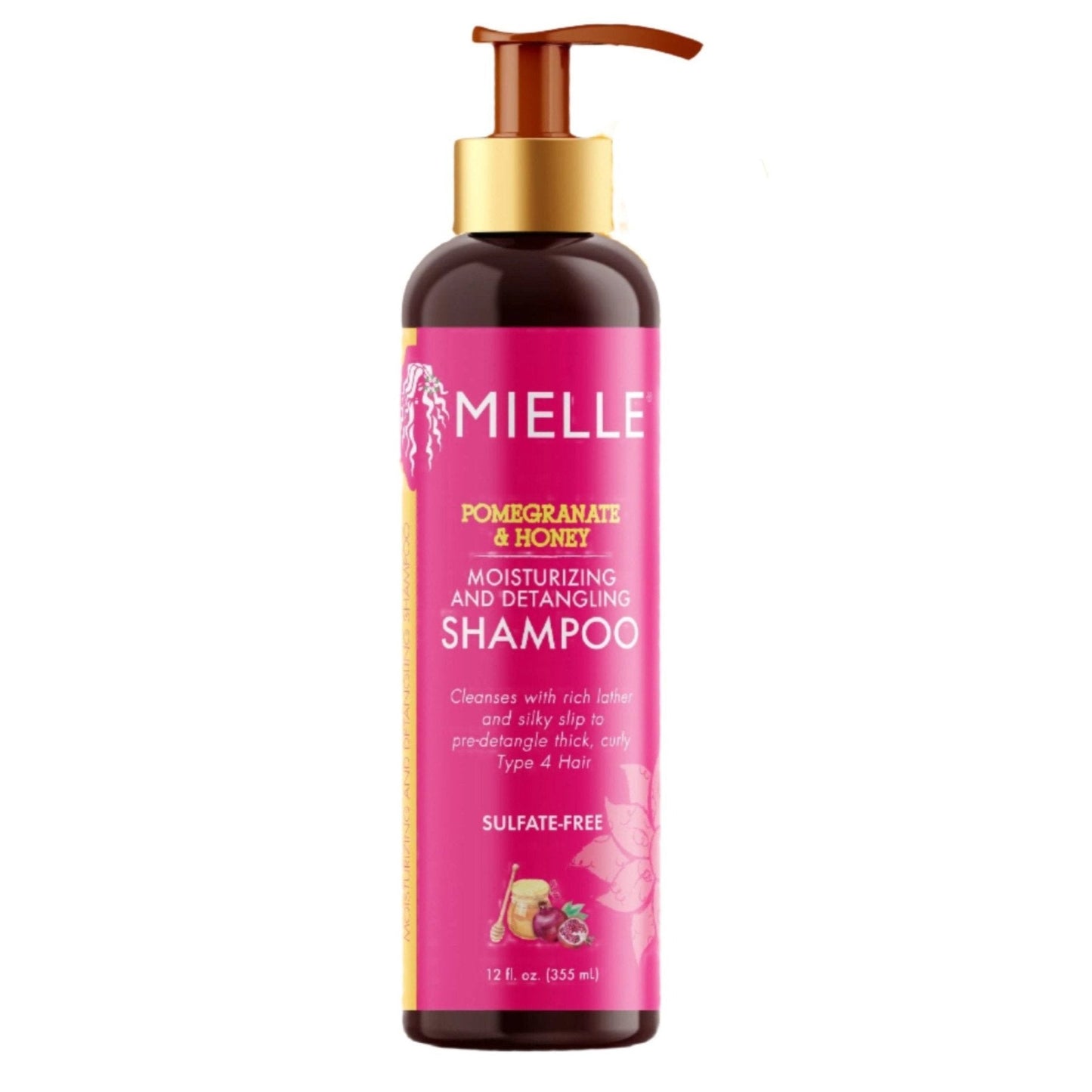 Mielle Pomegranate Honey Moisturizing and Detangling Shampoo 12oz
