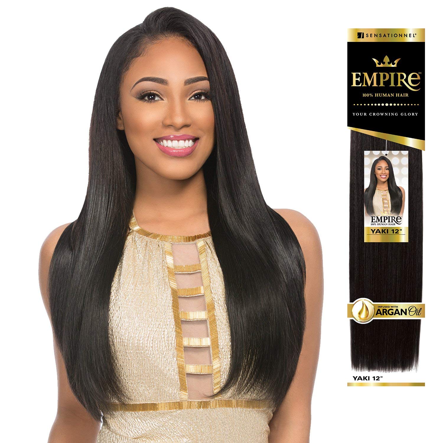 Sensationnel Empire Yaki 100% Human Hair