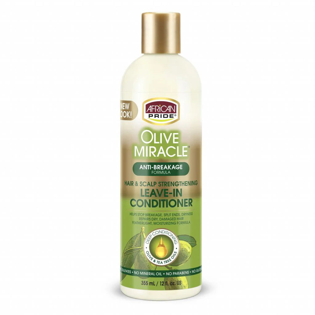 African Pride Olive Miracle Leave-In Conditioner  12oz