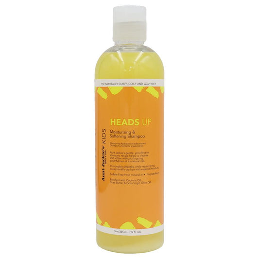 Aunt Jackie's Girls Heads Up Moisturizing and Softening Shampoo 12oz