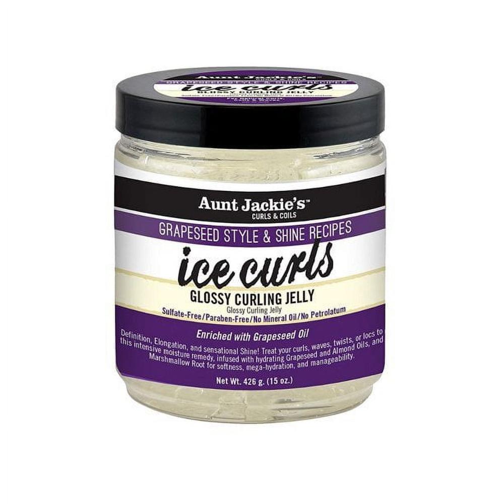 Aunt Jackie's Grapeseed Style Ice Curls Glossy Curling Jelly 15oz