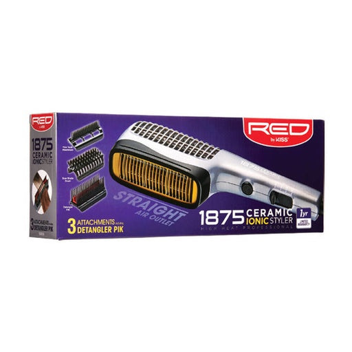 Red By Kiss 1875 Ceramic Ionic Styler