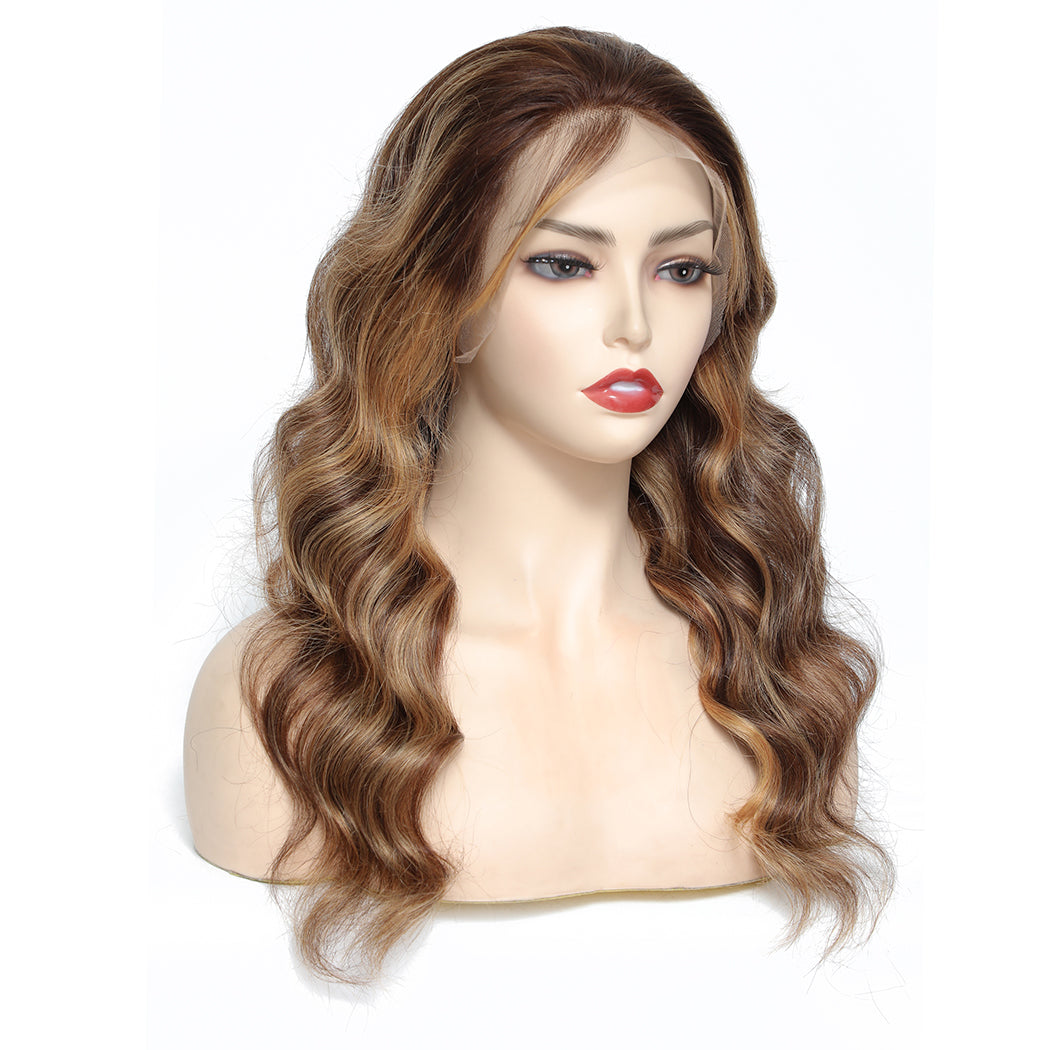 B&B Gold 13X4 Frontal Wig T42730 Body Wave