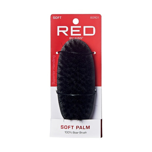 Red by Kiss Professional 100% Boar Soft Palm Brush