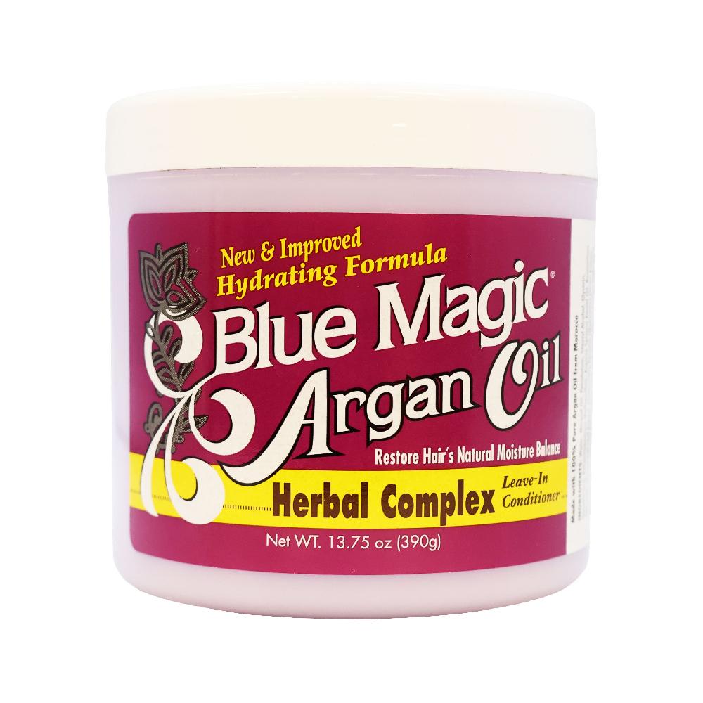 Blue Magic Argan Oil Herbal Complex Leave In Conditioner 12oz
