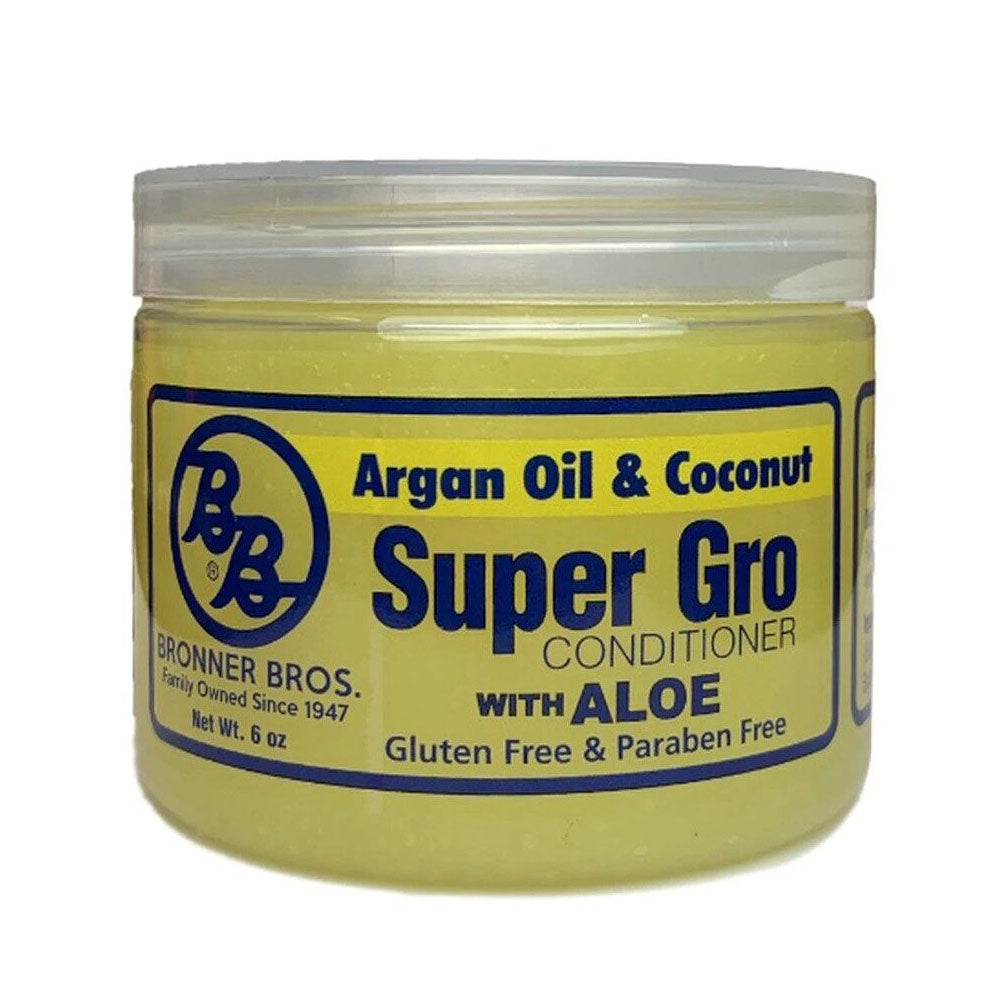 Bronner Brothers BB Super Gro Conditioner With Argan Oil & Coconut 6oz