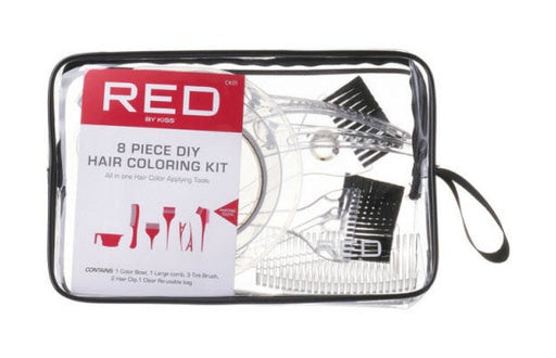 Red By Kiss Coloring Kit With Pouch Bag