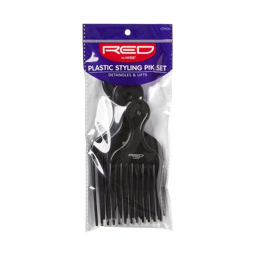 Red By Kiss Professional Plastic Styling PIK Set Detangles