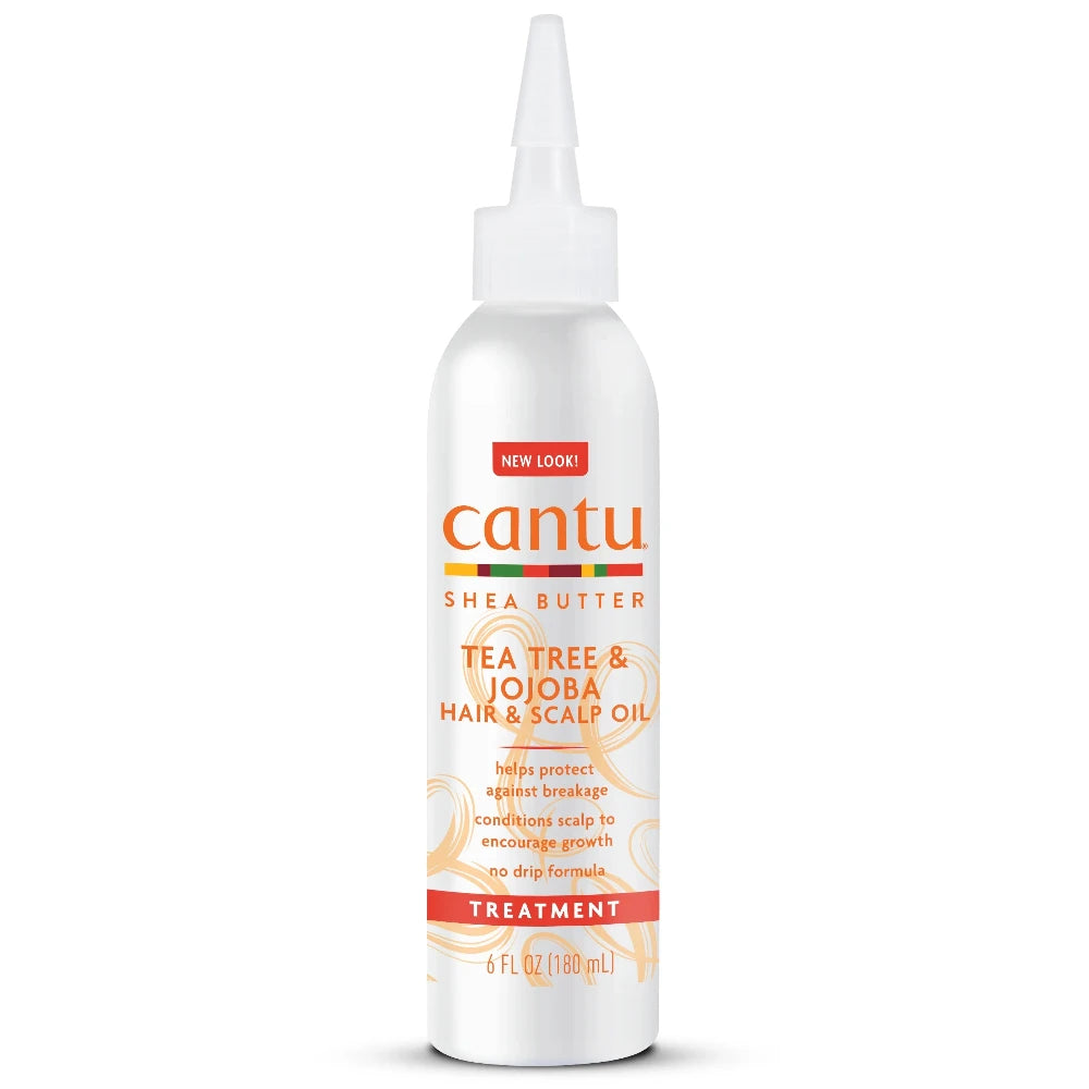 Cantu Shea Butter Tea Tree Jojoba Hair Scalp Oil 6oz
