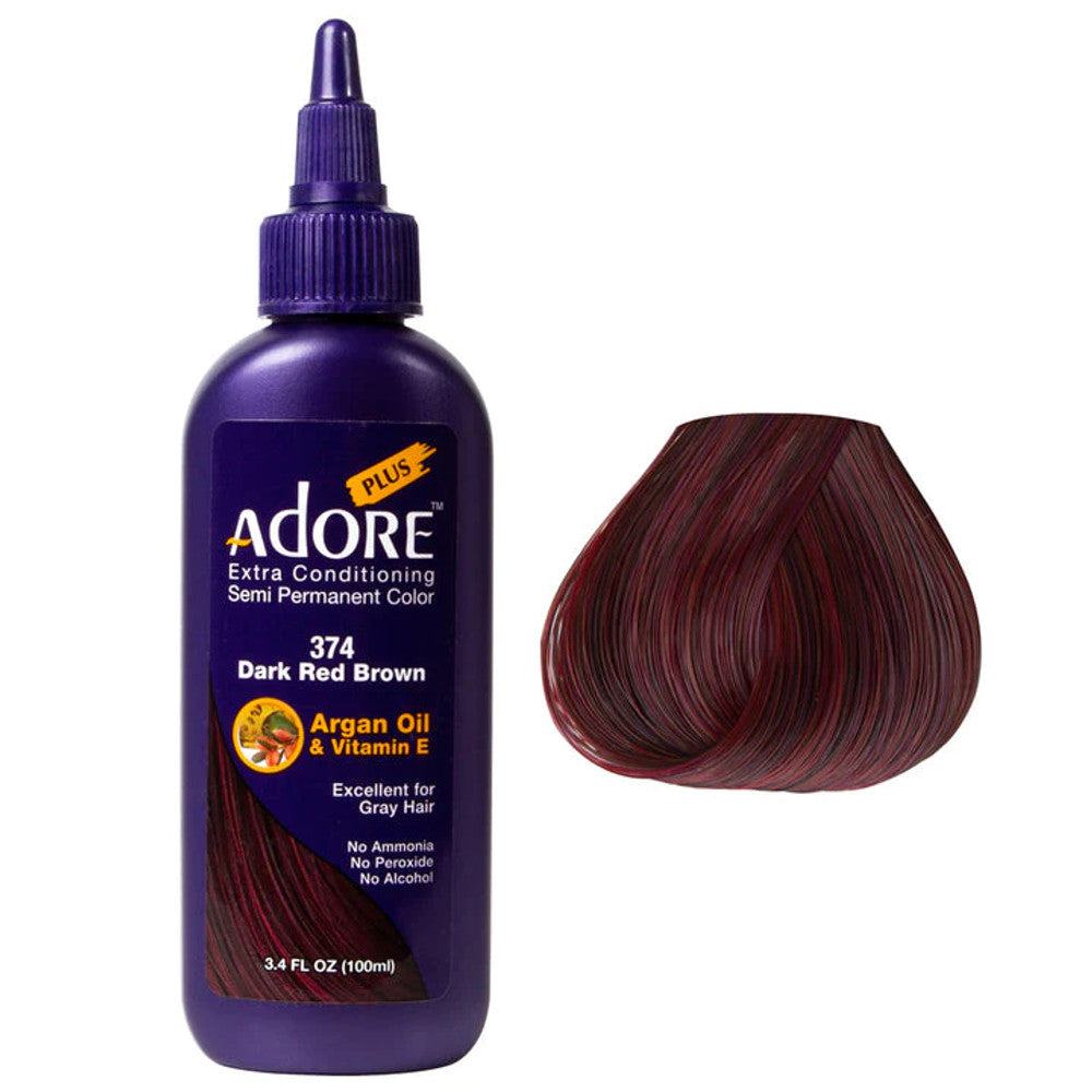 Adore Plus Extra Conditioning Hair Semi-Permanent Color 3.4oz