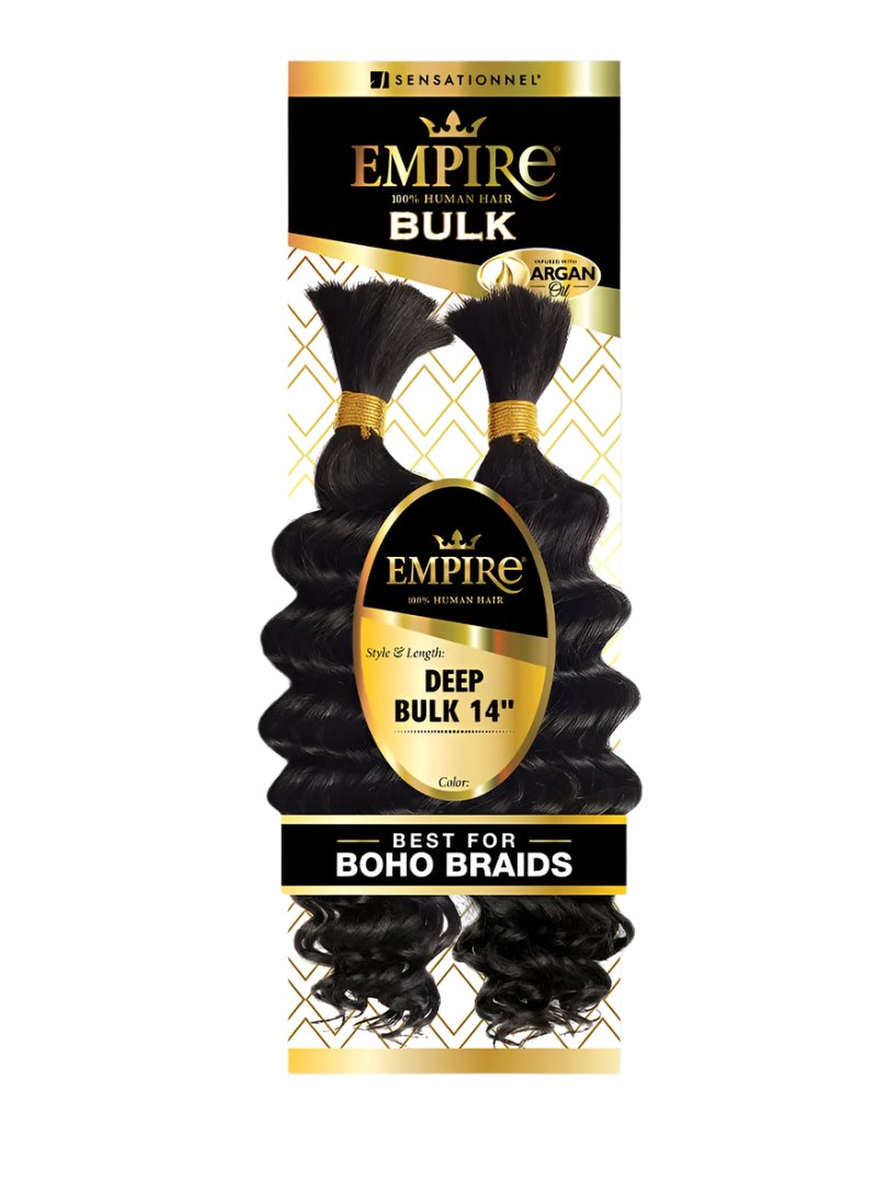 Sensationnel Empire Deep Bulk 100% Human Hair