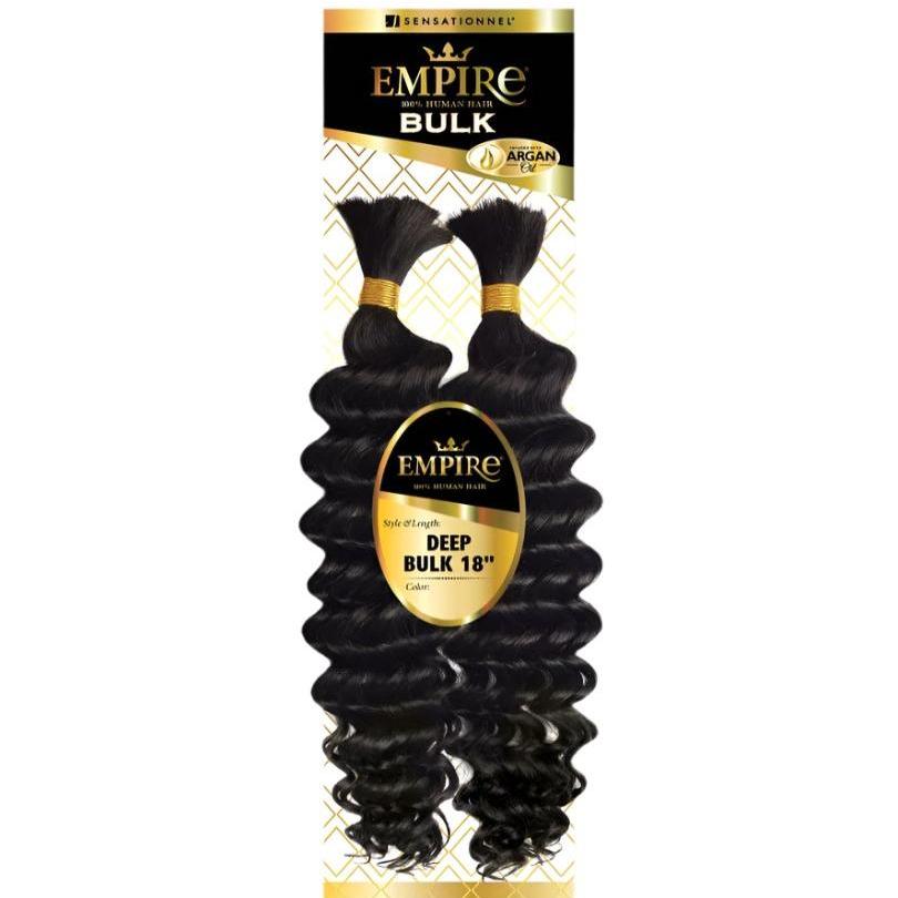 Sensationnel Empire Deep Bulk 100% Human Hair