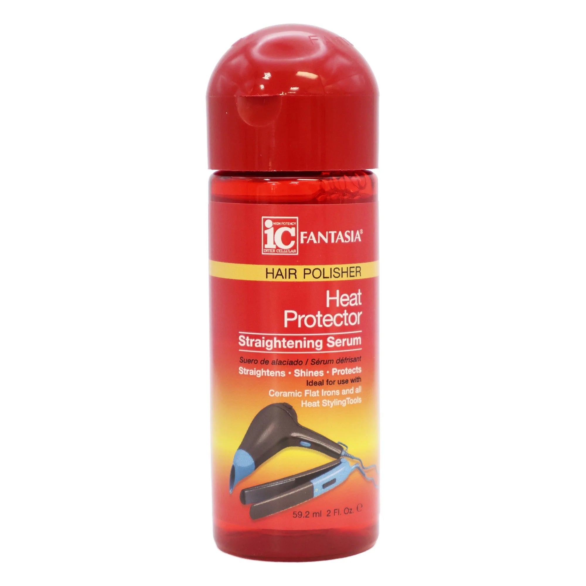 Fantasia IC Heat Protector Straightening Serum 2oz