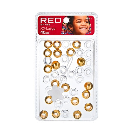 Red By Kiss XXL Hair Beads 40pcs (All Colors)