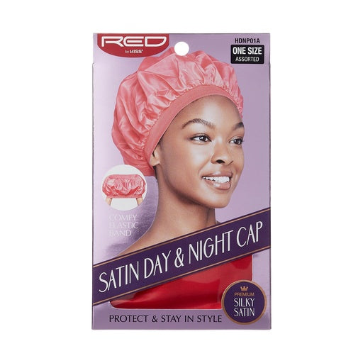 Red By Kiss Satin Day & Night Cap x-Large (Assorted)