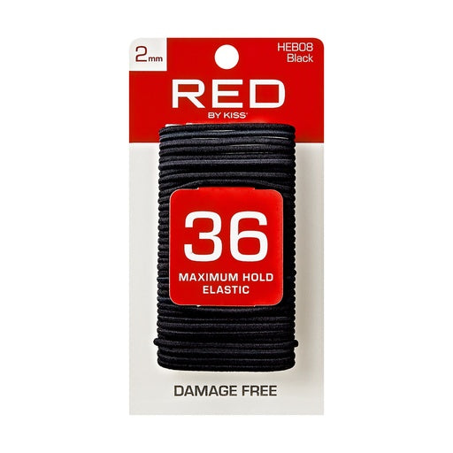 Red By Kiss Elastic Band 2mm & 1 1/2″ (36pcs)