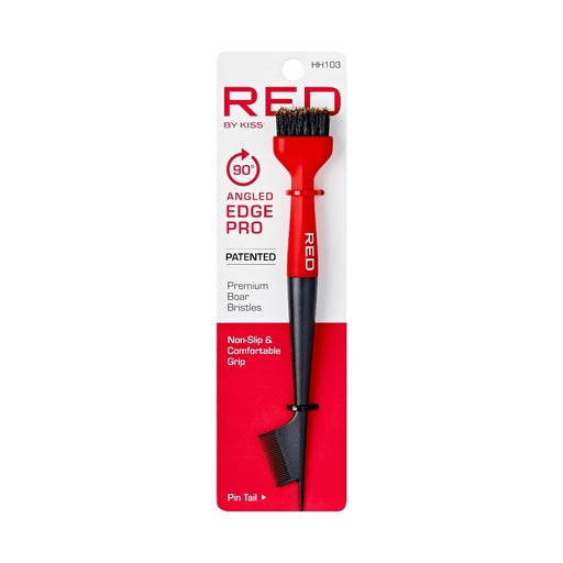 Red By Kiss 90° Angled Edge Pro Brush with Pin Tail
