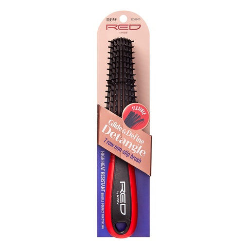Red By Kiss Glide & Define Detangle Brush (7 Rows)