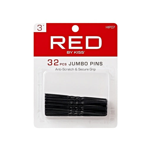 Red By Kiss Jumbo Hair Pins 32pcs (3")