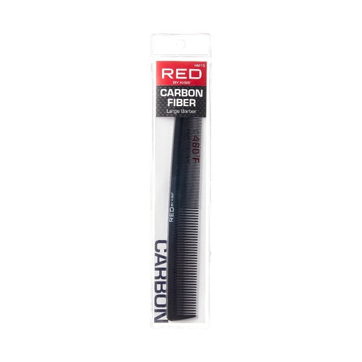 Red By Kiss Carbon-Fiber Large Barber Comb