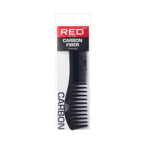 Red by Kiss Carbon Fiber Detangler Comb