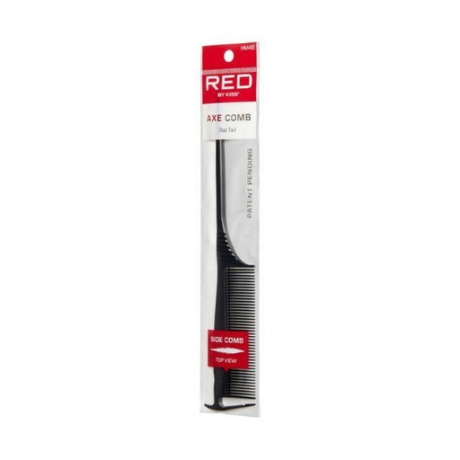 Red By Kiss Axe Parting Comb (Rattail)