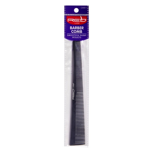 Red By Kiss Barber Comb Black