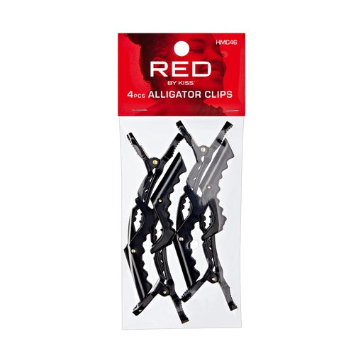 Red By Kiss Alligator Clips 4pcs