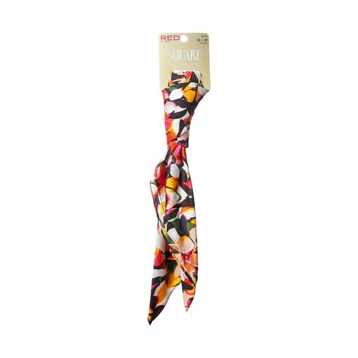 Red By Kiss Silky Twill Square Scarf (Elevated)