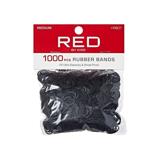 Red By Kiss Rubber Band Medium (1000ct)