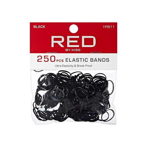 Red By Kiss Elastic Bands (250ct)