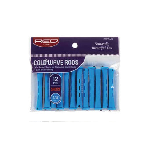 Red By Kiss Cold Wave Rods 1/4" Diameter Short (12pcs)