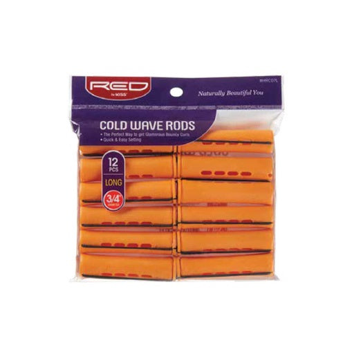 Red By Kiss Cold Wave Rods 3/4" Diameter Long (12pcs)