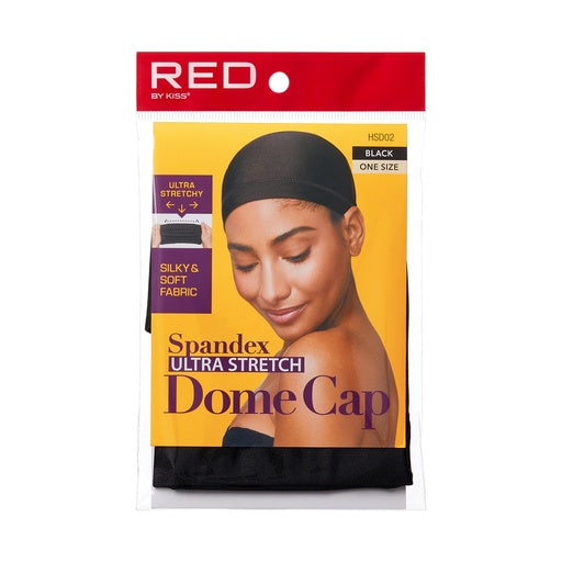 Red By Kiss Ultra Stretch Spandex Cap (Black)