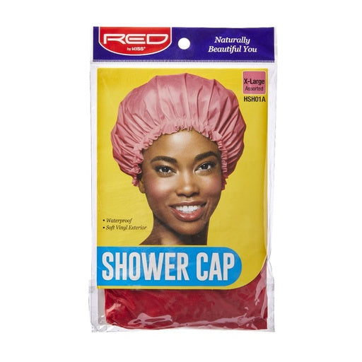 Red By Kiss Shower Cap Extra Large (Assorted)