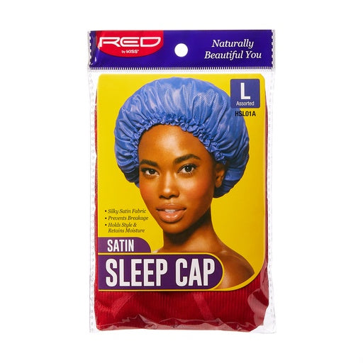 Red By Kiss Silky Satin Sleep Cap Large (Assorted)