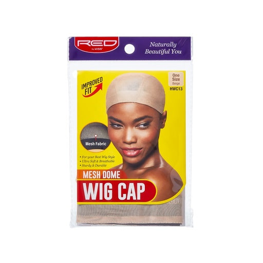 Red By Kiss Mesh Dome Wig Cap (Beige)