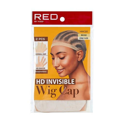 Red By Kiss HD Invisible Wig Cap 2pcs (Beige)