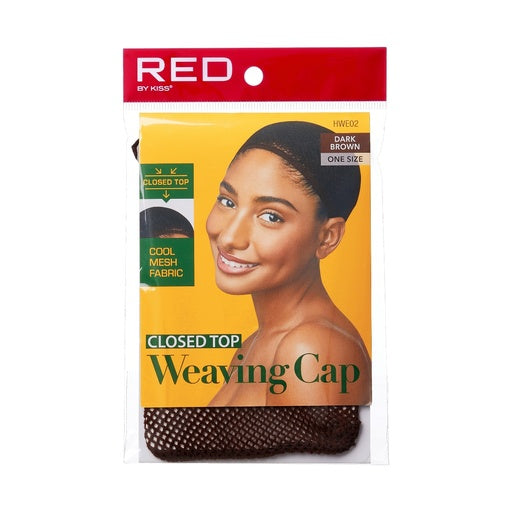 Red By Kiss Closed Top Weaving Cap (Dark Brown)