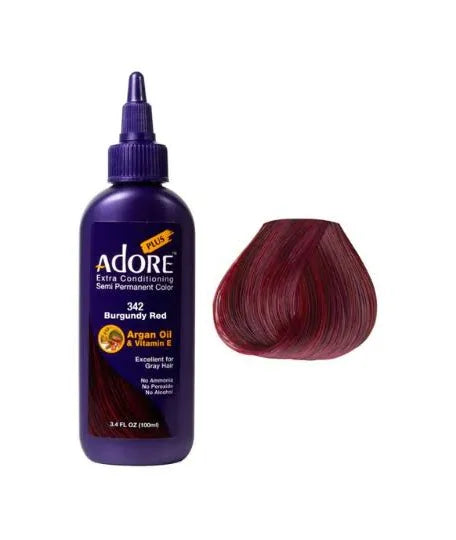 Adore Plus Extra Conditioning Hair Semi-Permanent Color 3.4oz