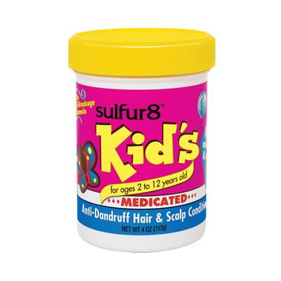 Sulfur8 Kid's Medicated Anti Dandruff Hair Scalp Conditioner 4oz