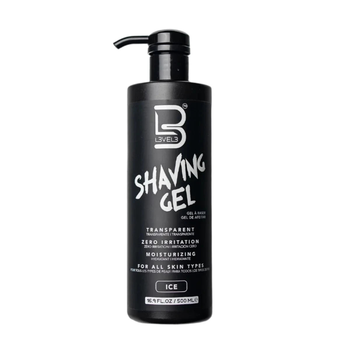 L3VEL3 Transparent Shaving Gel
