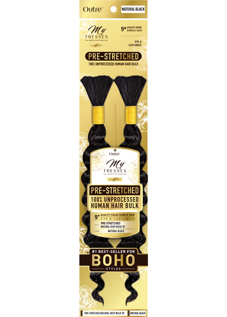 Outre Mytresses Gold Label Pre-stretched Deep Bulk 100% Human Hair