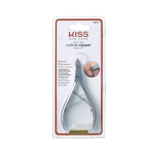 Kiss New York Premium Cuticle Nipper - Half Jaw