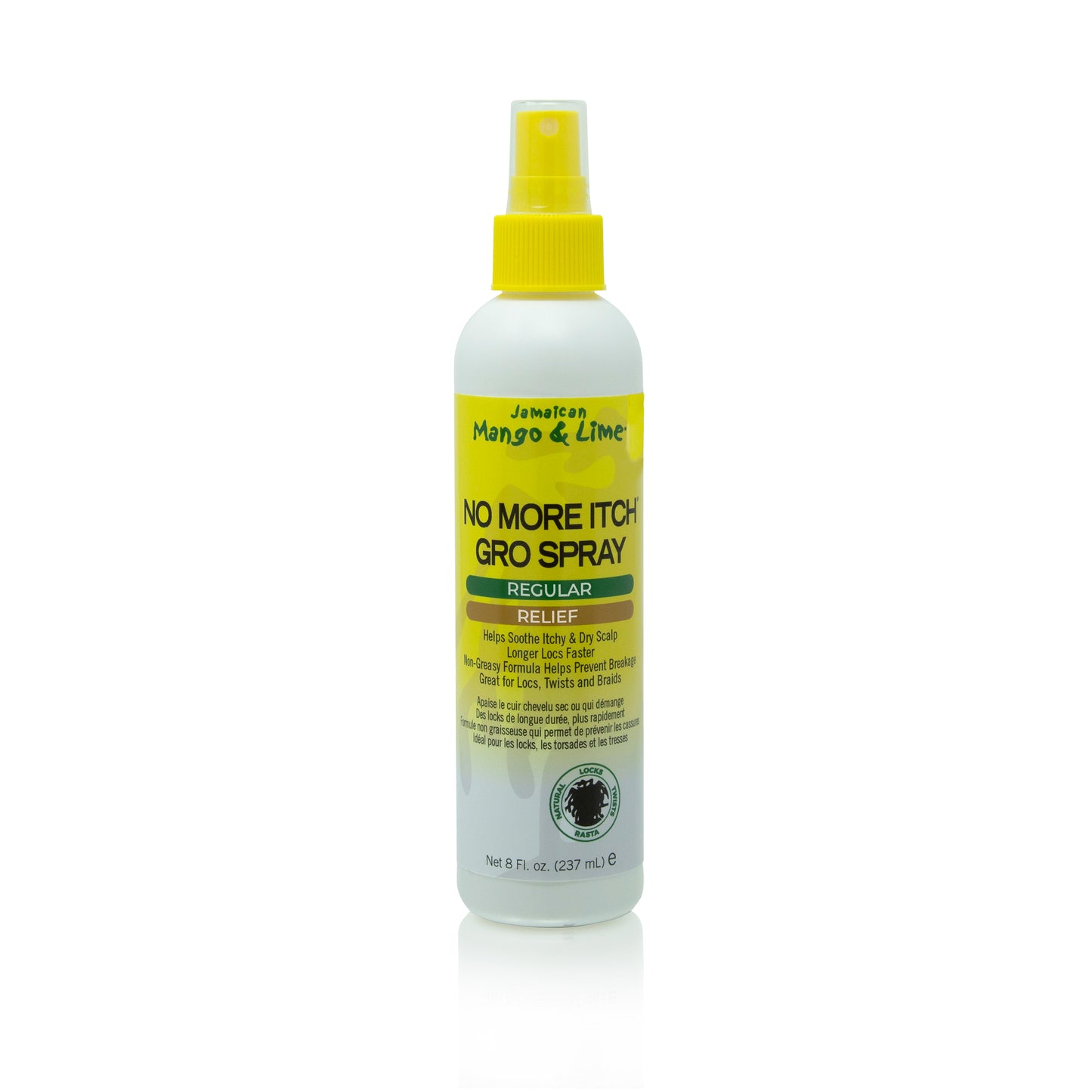 Jamaican Mango & Lime No More Itch Gro Spray 8oz