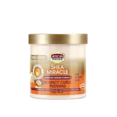 African Pride Shea Miracle Bouncy Curls Pudding  15oz