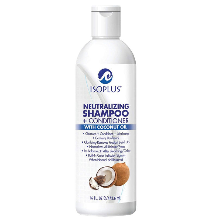 Isoplus Neutralizing Shampoo + Conditioner With Coconut Oil 16oz